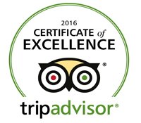 Tripadvisor certificate of excellence 2016
