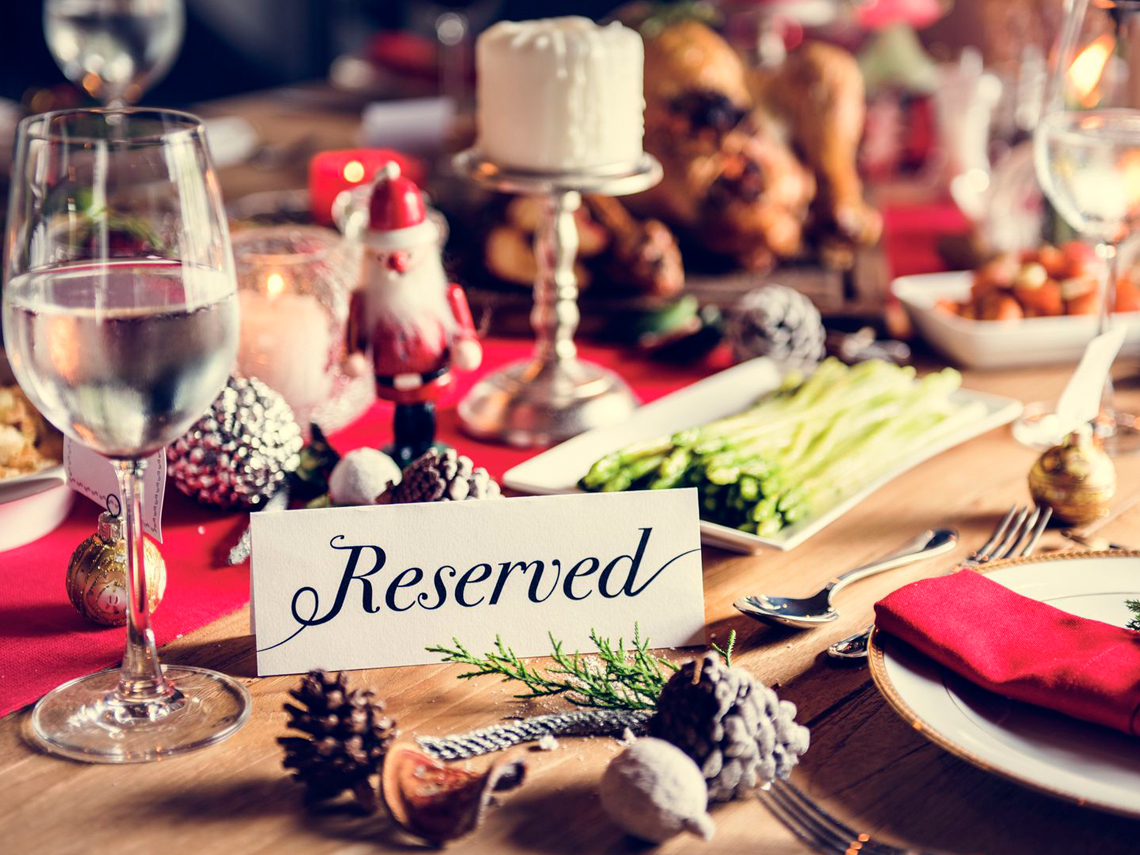 Christmas Bookings blog banner